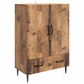 vidaXL Bufet Stare drewno 66 x 34,5 x 95 cm Drewno inżynieryjne