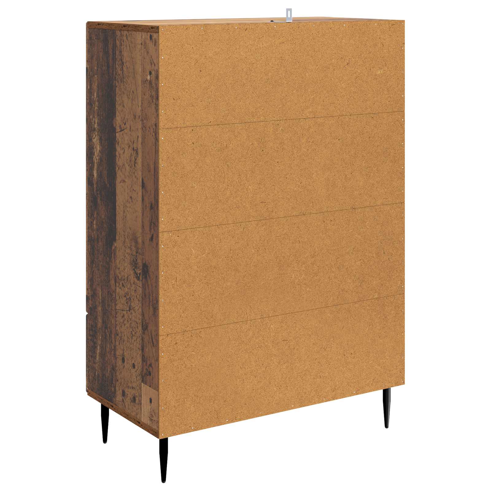 vidaXL Bufet Stare drewno 66 x 34,5 x 95 cm Drewno inżynieryjne