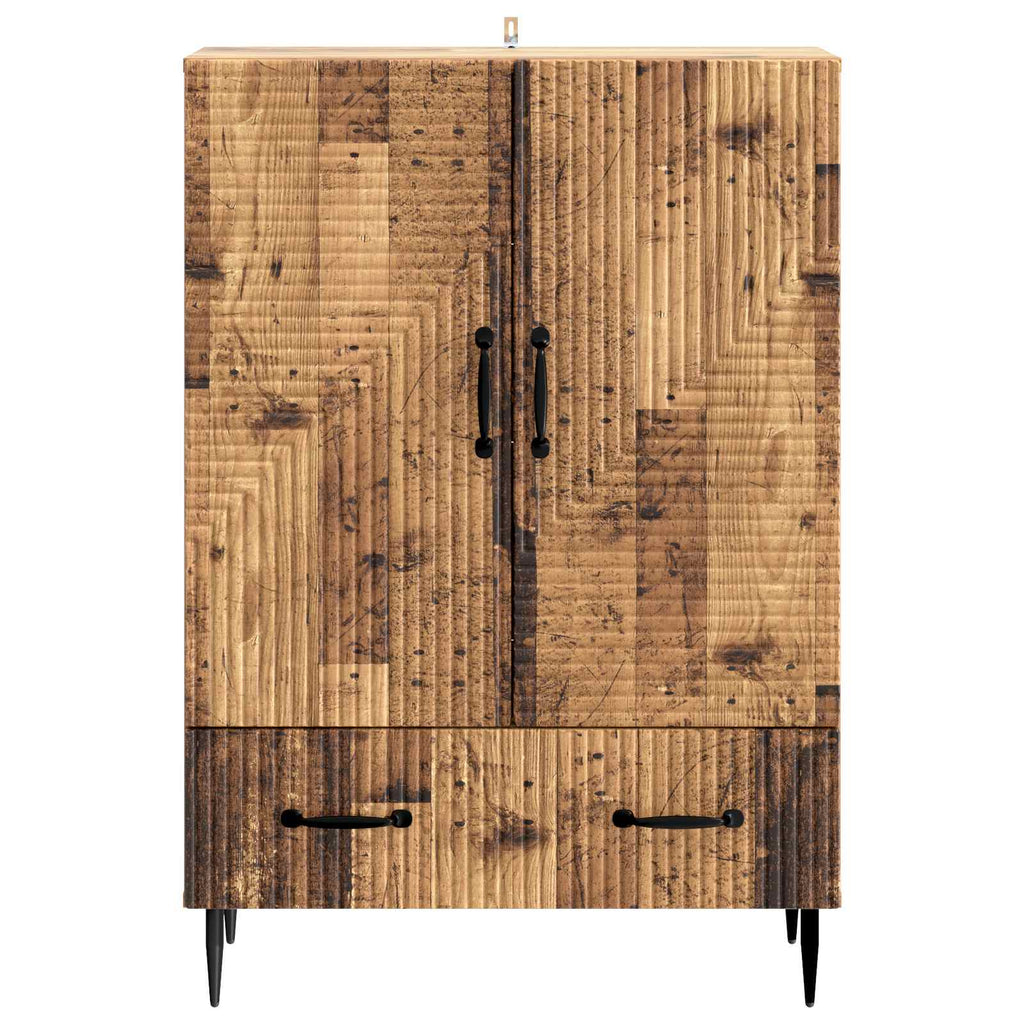 vidaXL Bufet Stare drewno 66 x 34,5 x 95 cm Drewno inżynieryjne