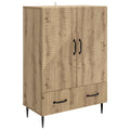 vidaXL Bufet Dąb artisan 66 x 34,5 x 95 cm Drewno inżynieryjne