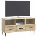 vidaXL Szafka pod telewizor z szufladą dąb Sonoma 102 x 34,5 x 50 cm