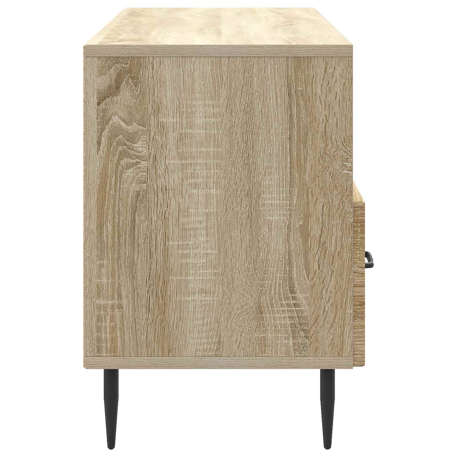 vidaXL Szafka pod telewizor z szufladą dąb Sonoma 102 x 34,5 x 50 cm