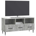 vidaXL Szafka pod telewizor Betonowy szary 102 x 34,5 x 50 cm