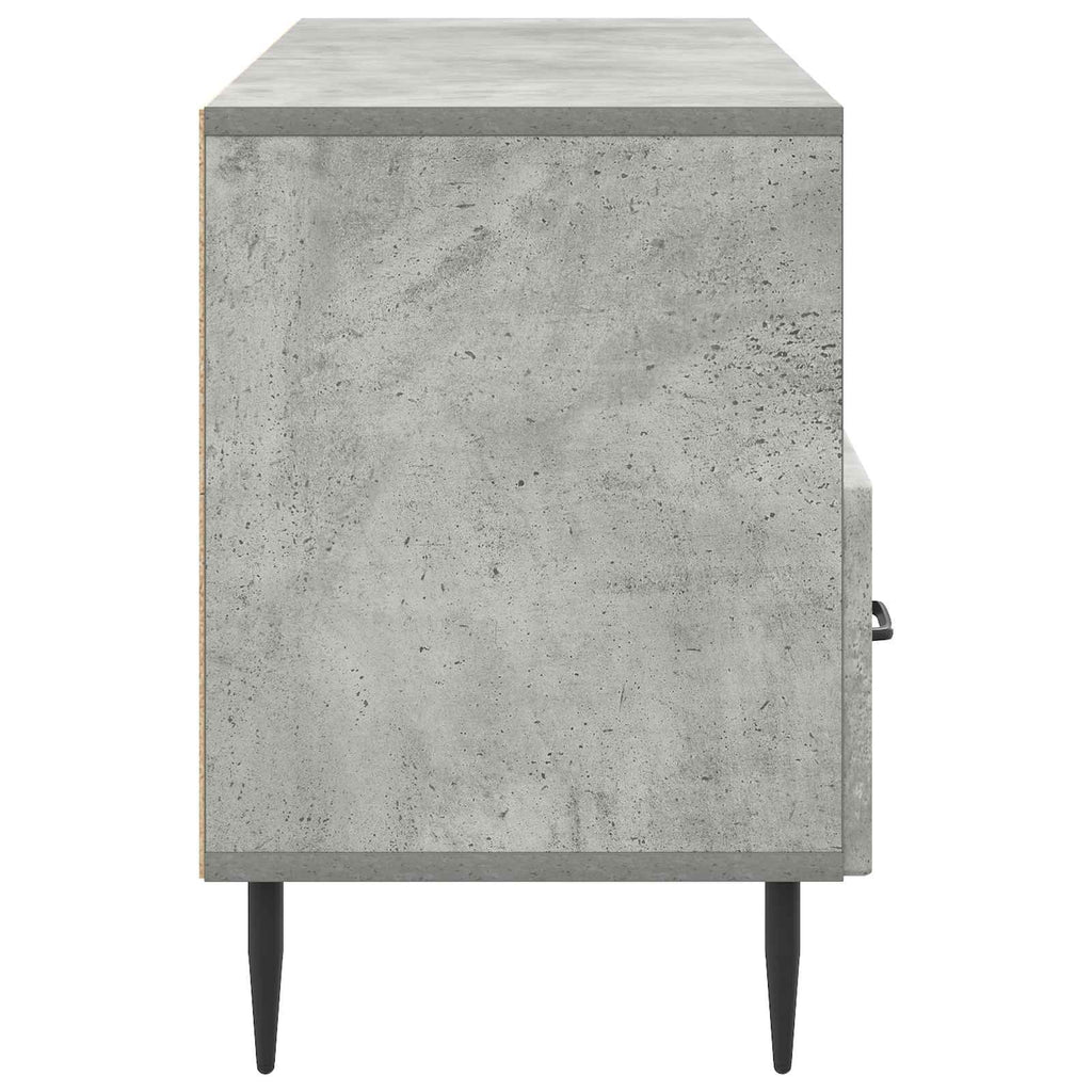 vidaXL Szafka pod telewizor Betonowy szary 102 x 34,5 x 50 cm