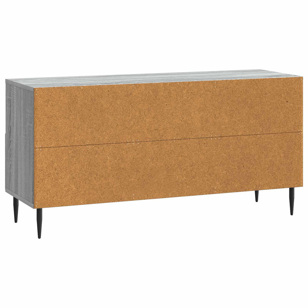 vidaXL Szafka pod telewizor z szufladą Szary Sonoma 102 x 34,5 x 50 cm