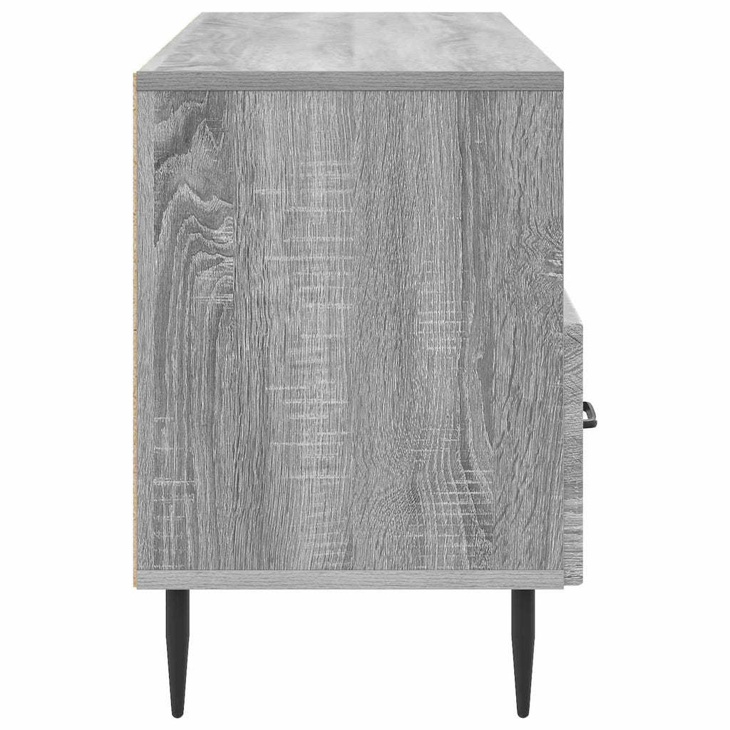 vidaXL Szafka pod telewizor z szufladą Szary Sonoma 102 x 34,5 x 50 cm