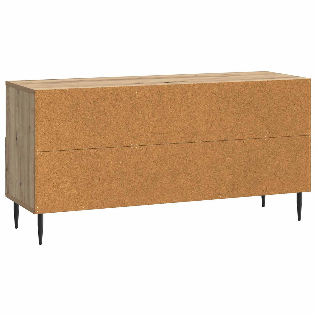 vidaXL Szafka pod telewizor z szufladą Dąb artisan 102 x 34,5 x 50 cm