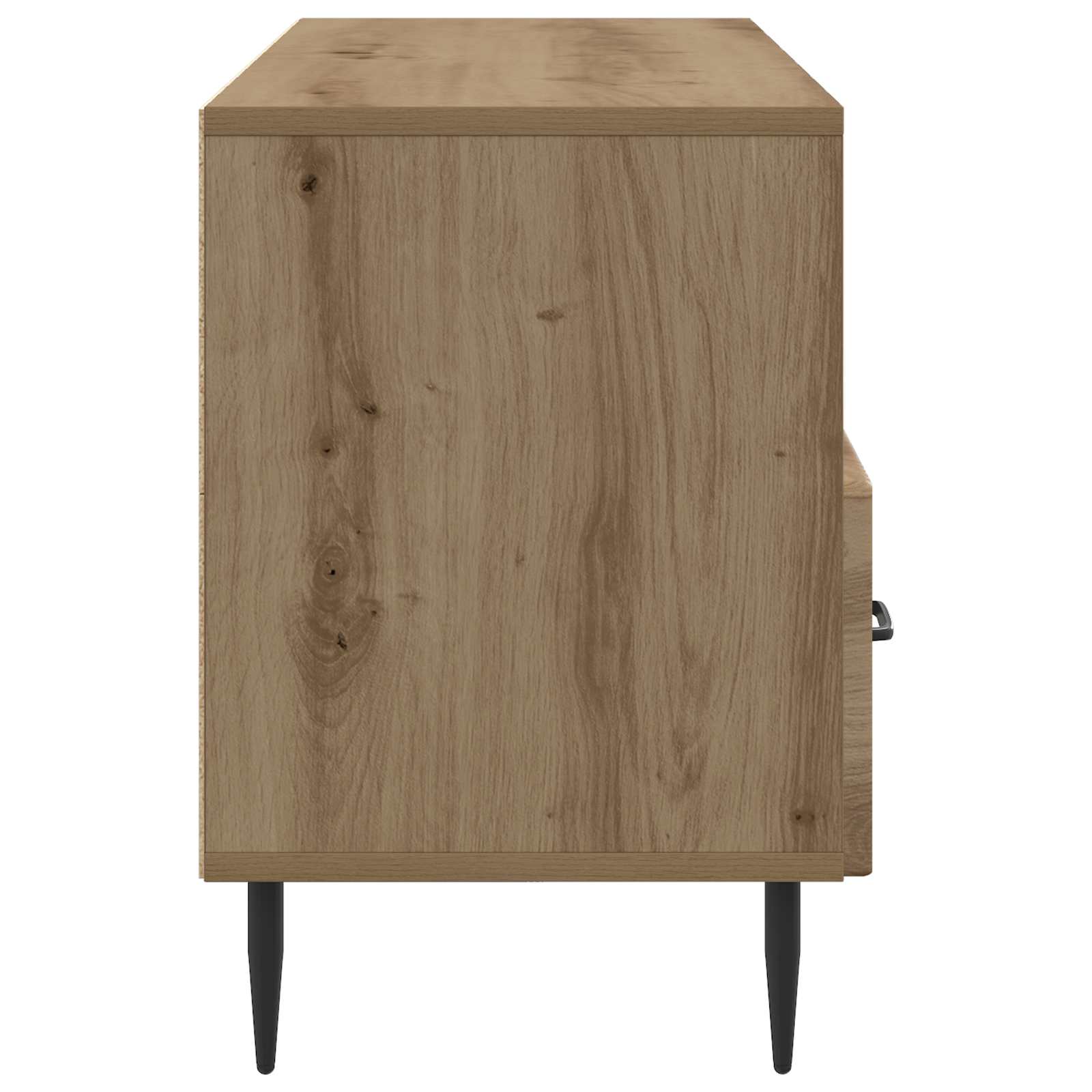 vidaXL Szafka pod telewizor z szufladą Dąb artisan 102 x 34,5 x 50 cm