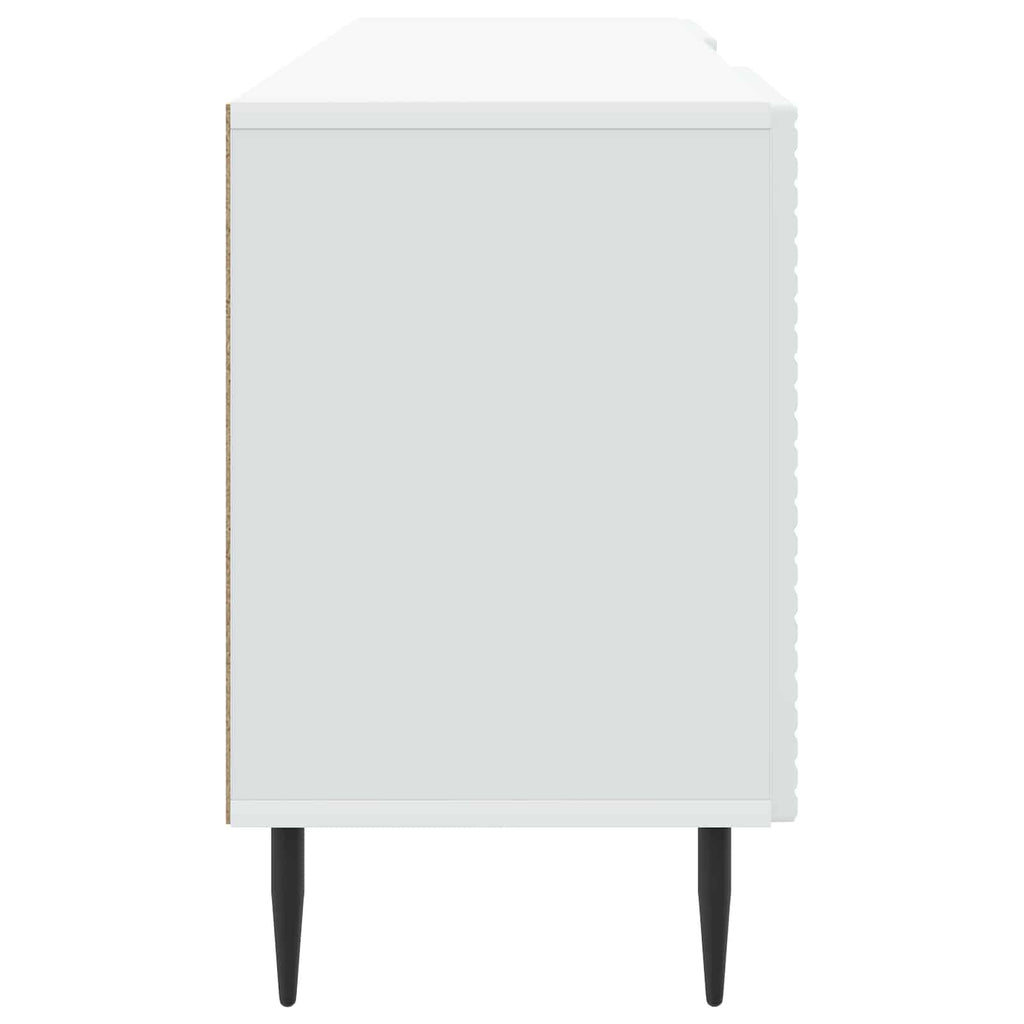 vidaXL Szafka pod telewizor 150 x 31 x 50 cm Biały Drewno inżynieryjne