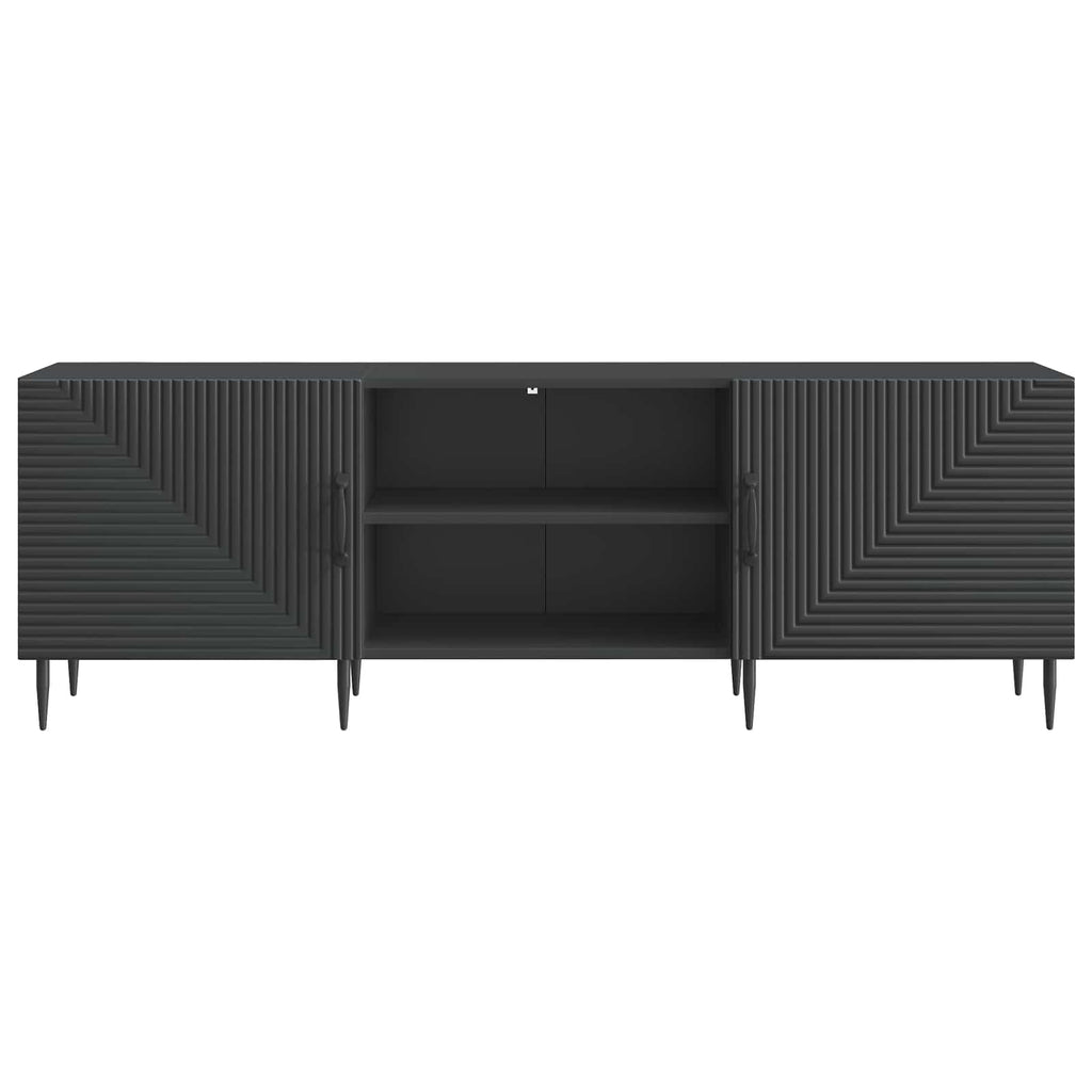 vidaXL Szafka pod telewizor Czarny 150 x 31 x 50 cm