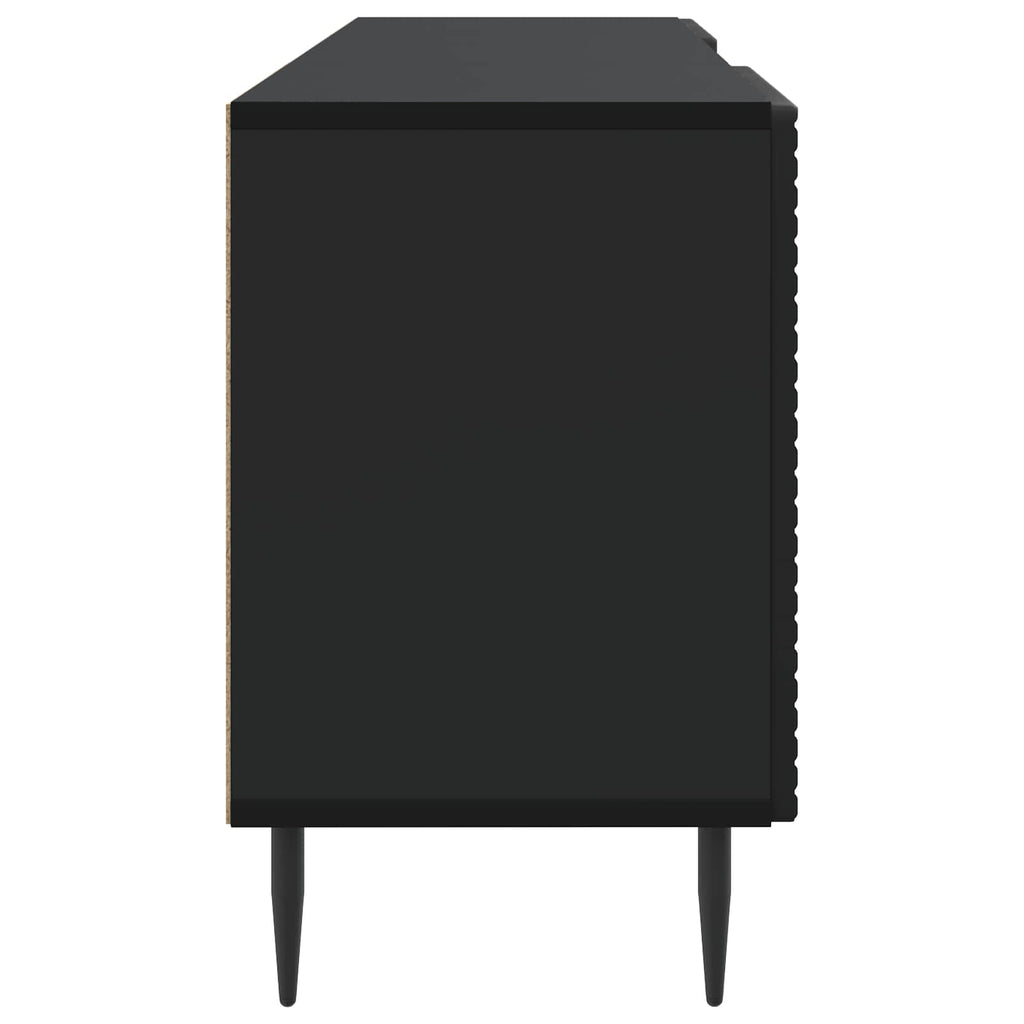 vidaXL Szafka pod telewizor Czarny 150 x 31 x 50 cm