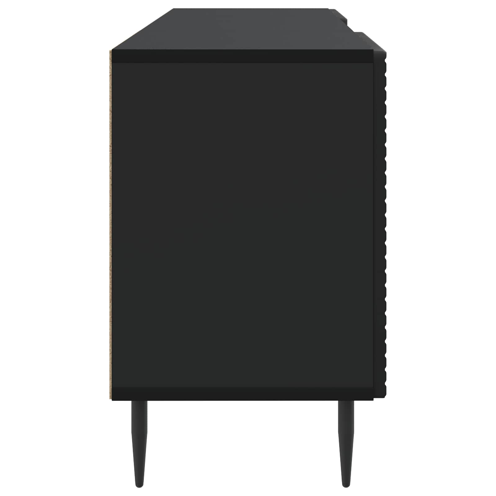 vidaXL Szafka pod telewizor Czarny 150 x 31 x 50 cm