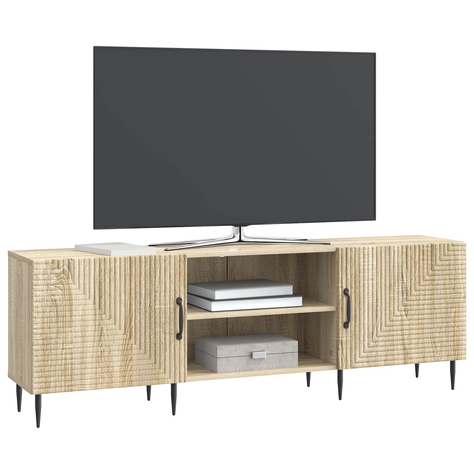 vidaXL Szafka pod telewizor dąb Sonoma 150 x 31 x 50 cm