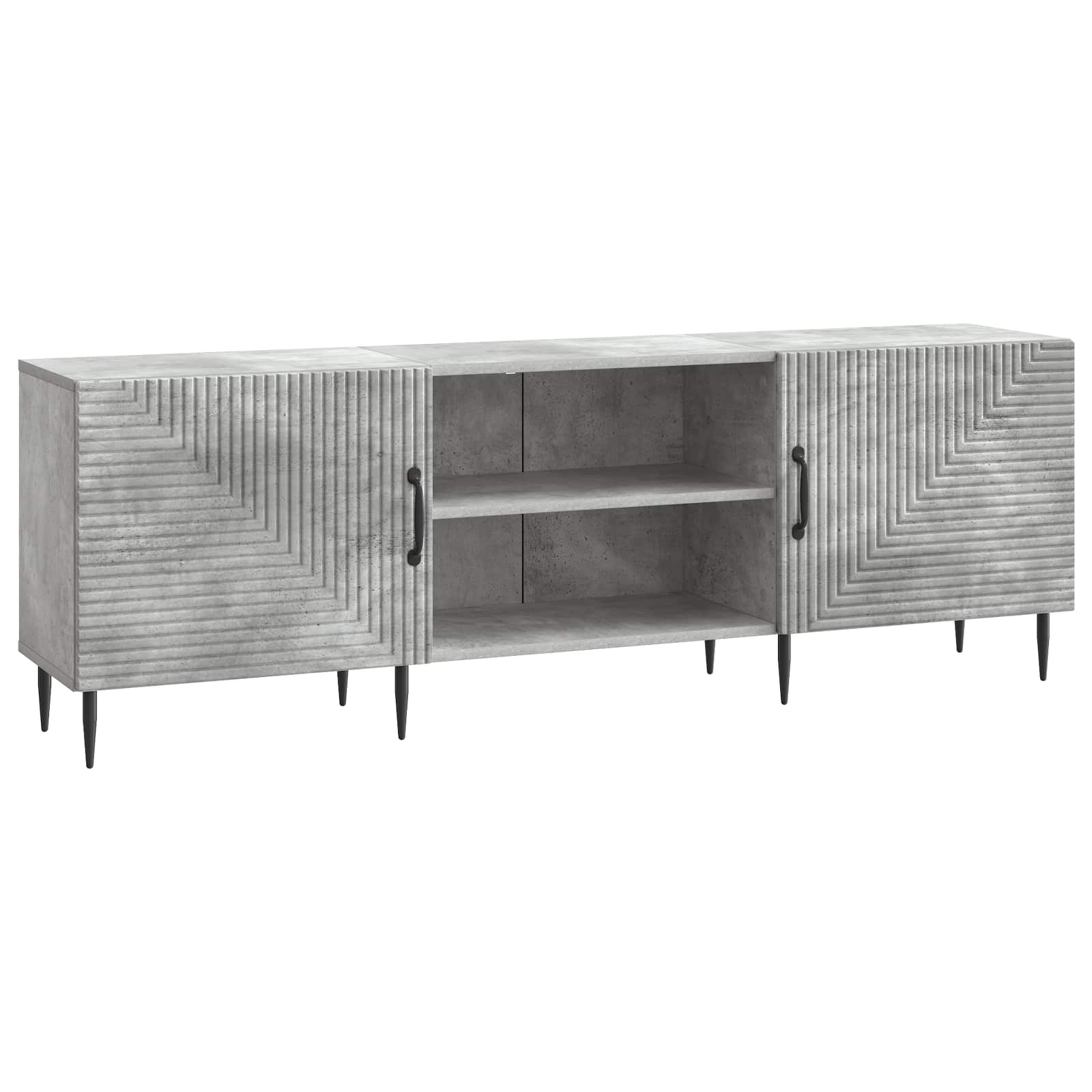 vidaXL Szafka pod telewizor Betonowy szary 150 x 31 x 50 cm