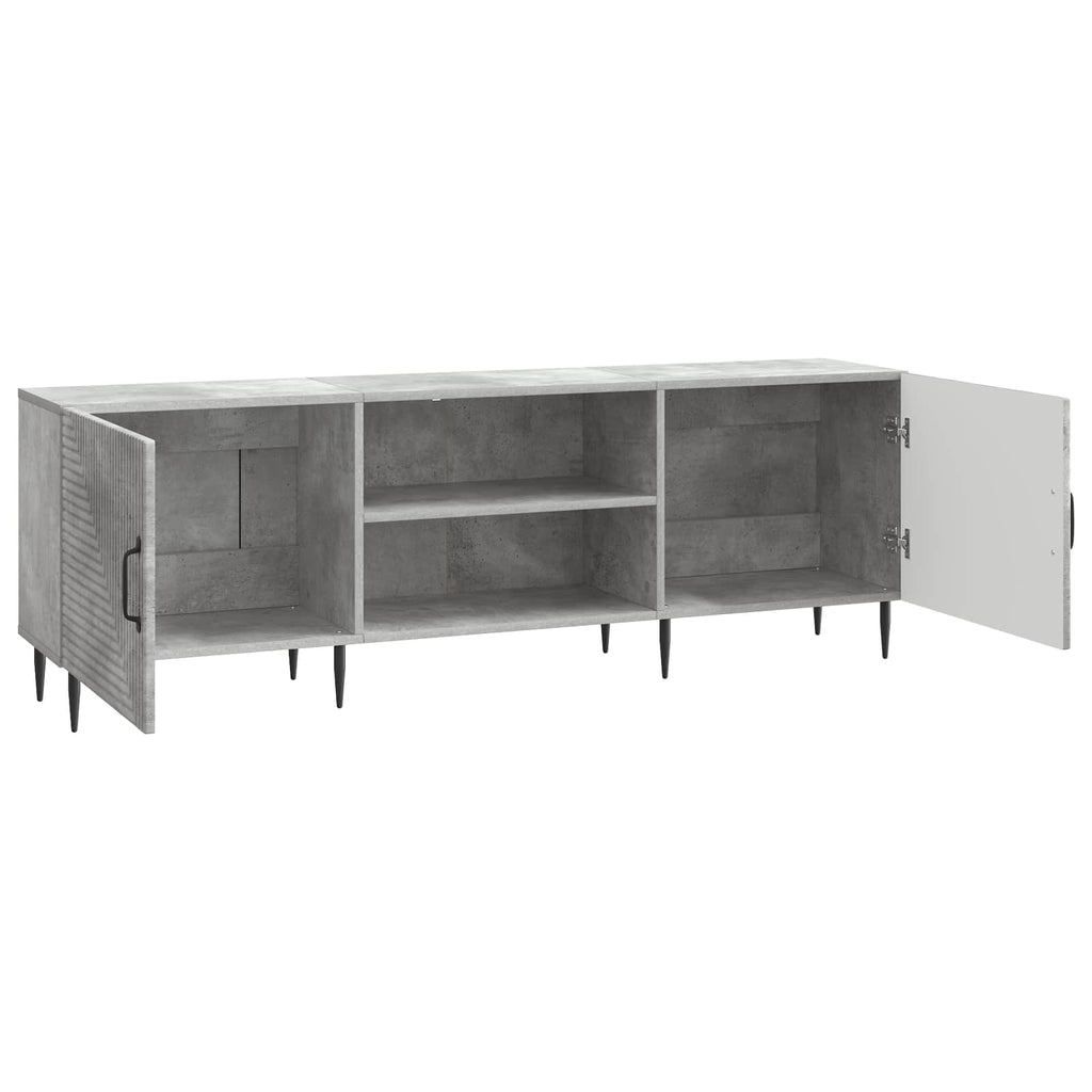 vidaXL Szafka pod telewizor Betonowy szary 150 x 31 x 50 cm