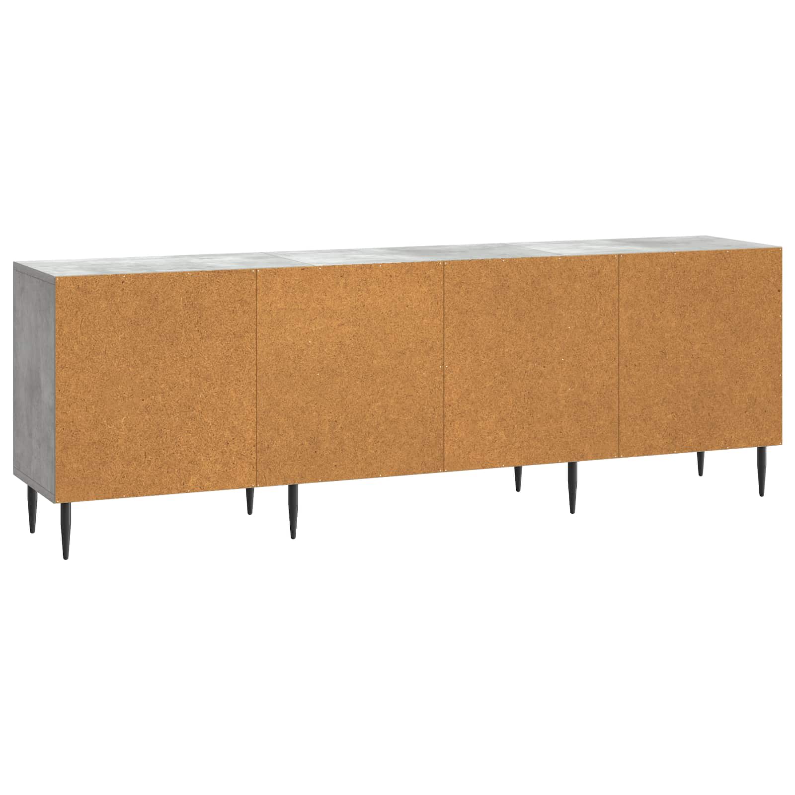 vidaXL Szafka pod telewizor Betonowy szary 150 x 31 x 50 cm