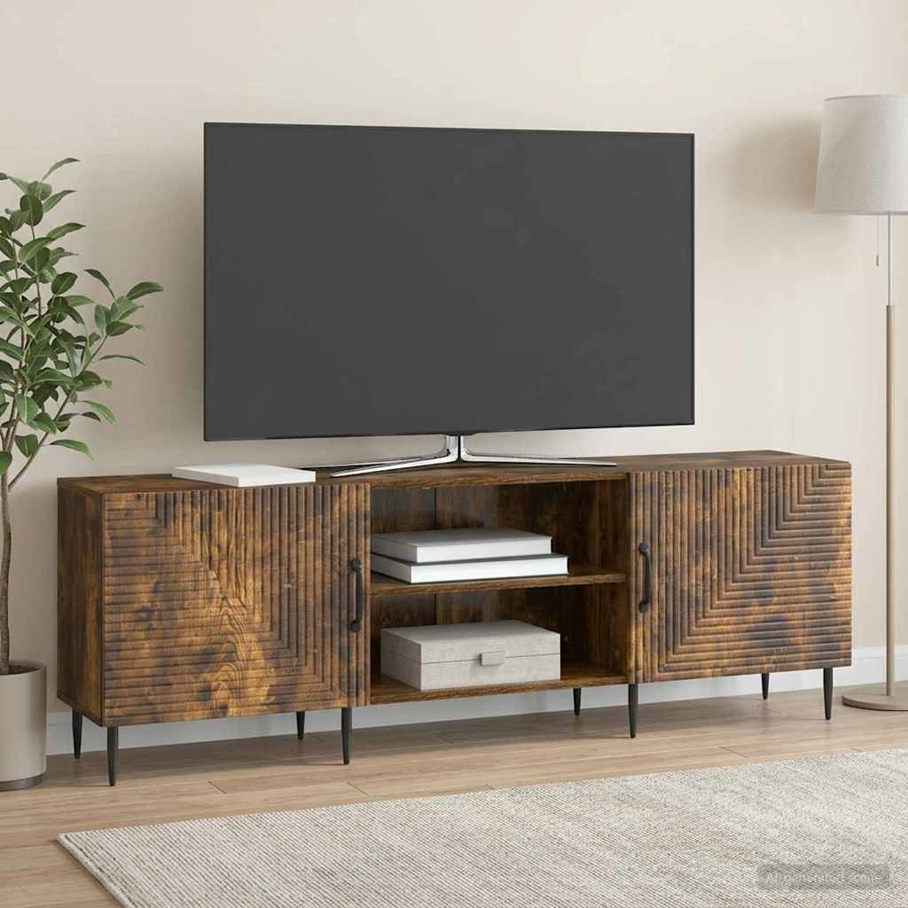 vidaXL Szafka pod telewizor Dąb wędzony 150 x 31 x 50 cm