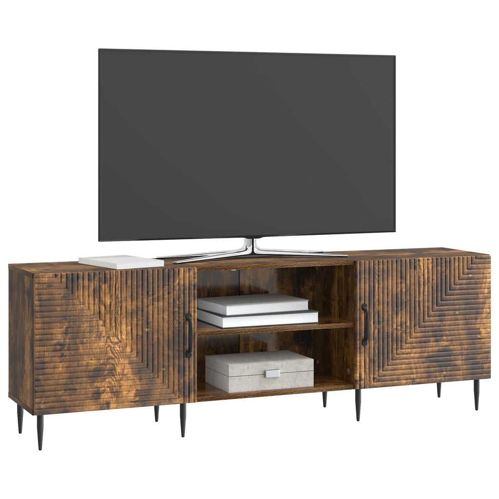 vidaXL Szafka pod telewizor Dąb wędzony 150 x 31 x 50 cm