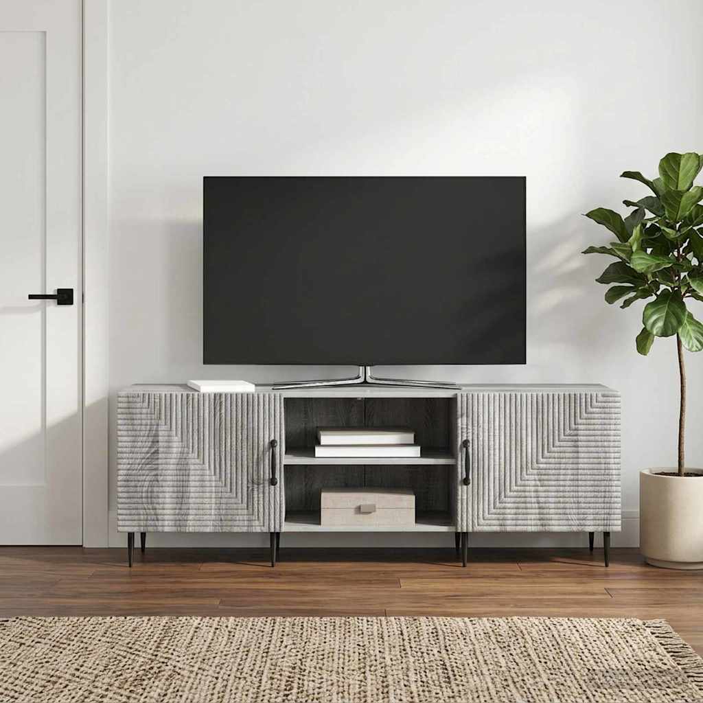 vidaXL Szafka pod telewizor Szary Sonoma 150 x 31 x 50 cm