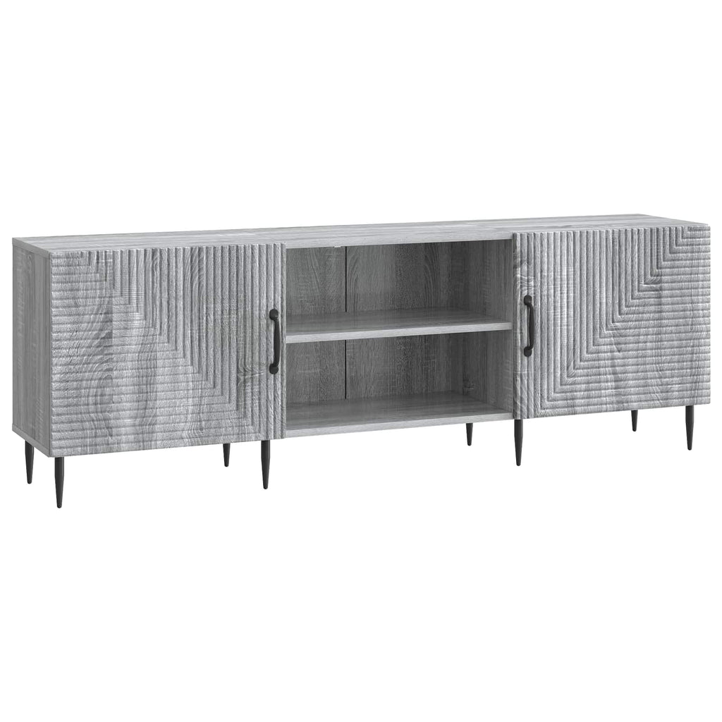 vidaXL Szafka pod telewizor Szary Sonoma 150 x 31 x 50 cm