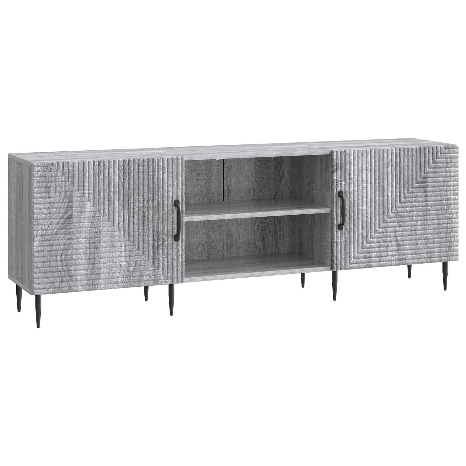 vidaXL Szafka pod telewizor Szary Sonoma 150 x 31 x 50 cm