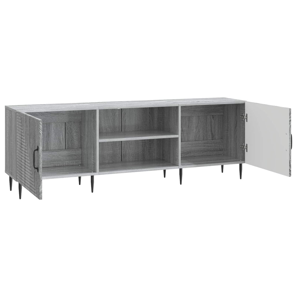 vidaXL Szafka pod telewizor Szary Sonoma 150 x 31 x 50 cm