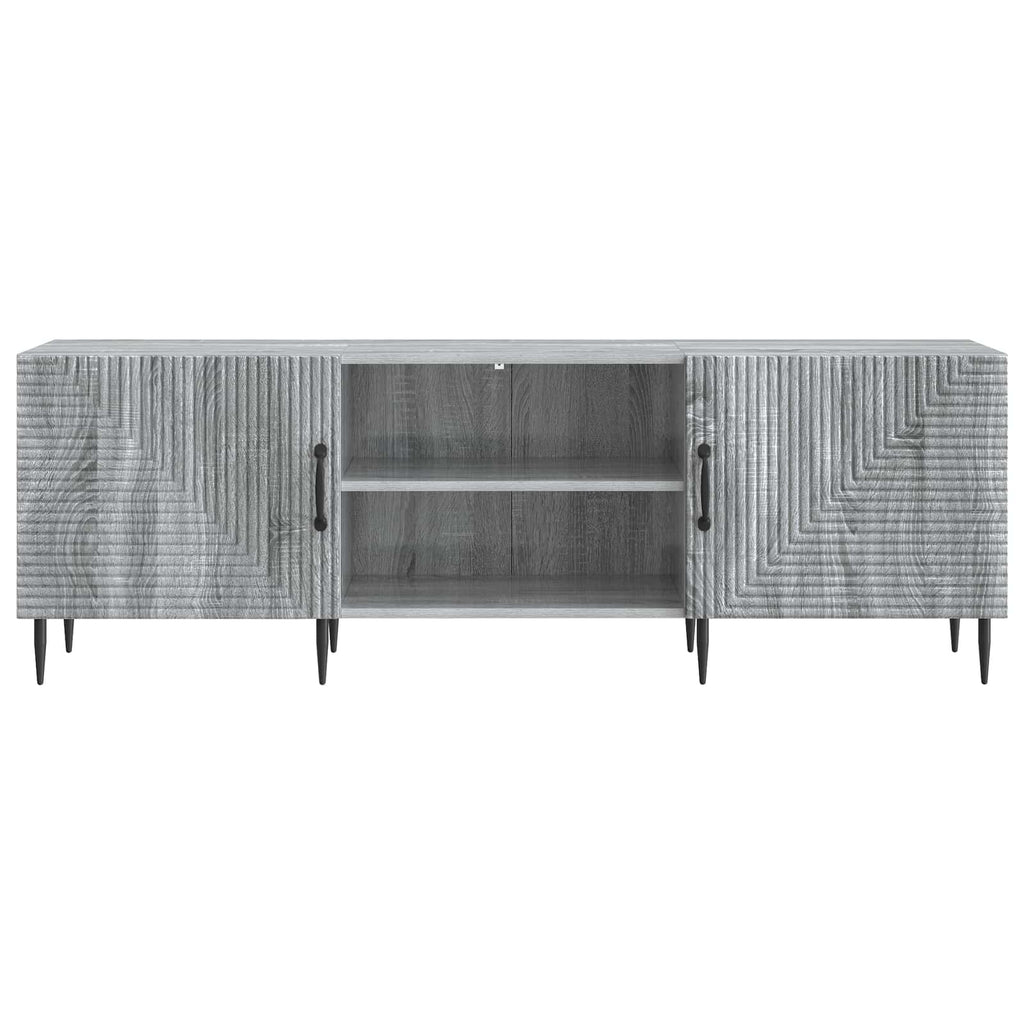 vidaXL Szafka pod telewizor Szary Sonoma 150 x 31 x 50 cm