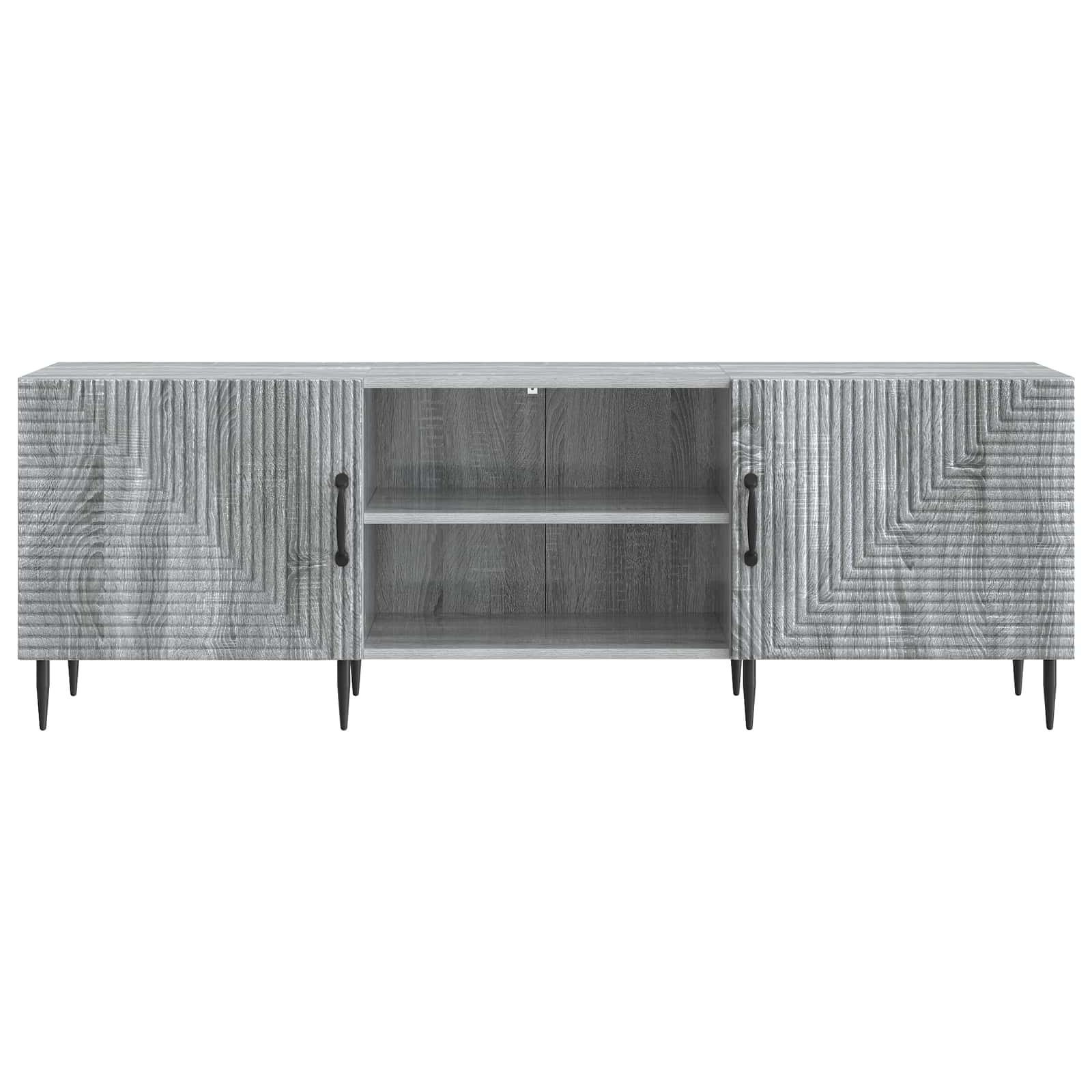 vidaXL Szafka pod telewizor Szary Sonoma 150 x 31 x 50 cm
