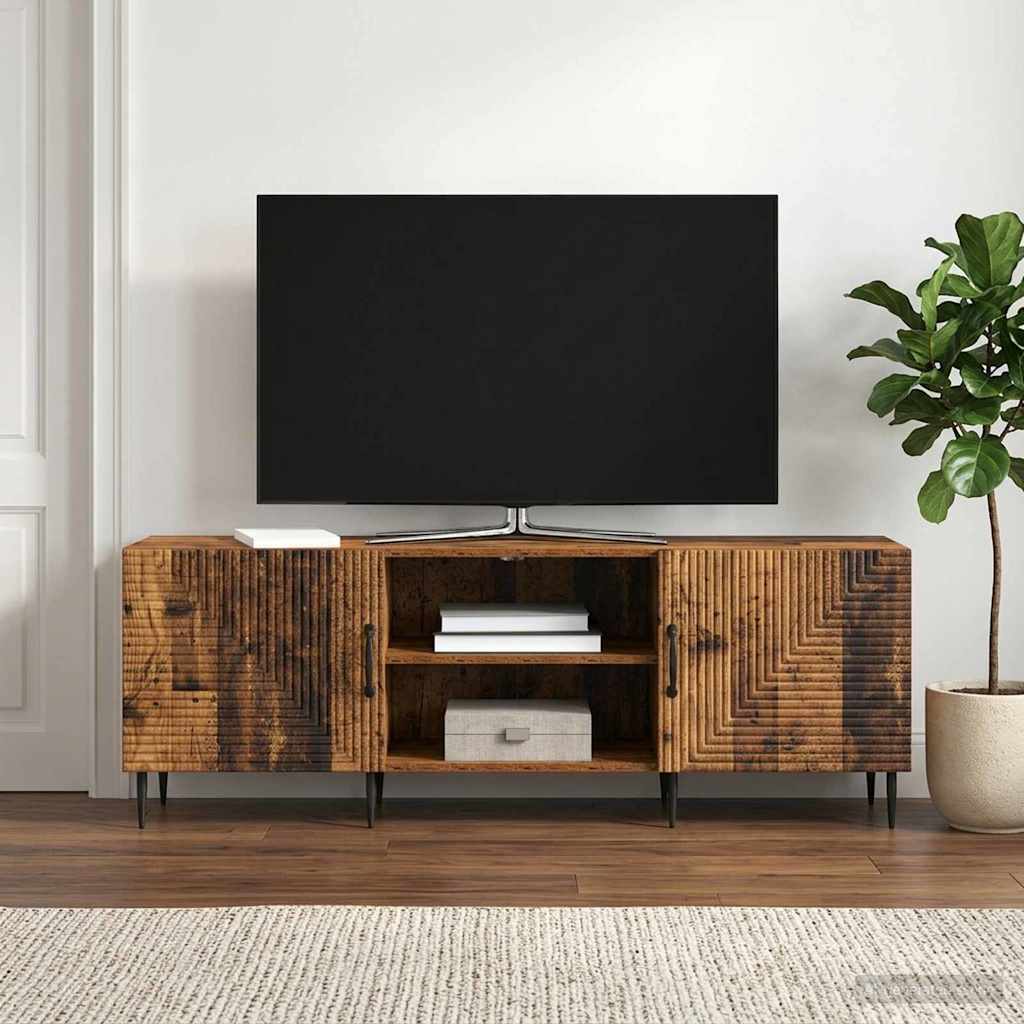 vidaXL Szafka pod telewizor Stare drewno 150 x 31 x 50 cm