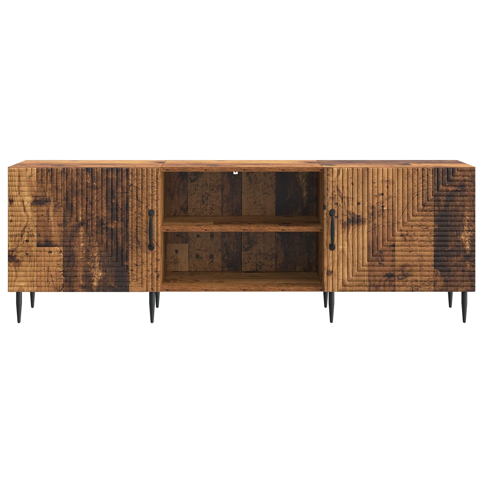 vidaXL Szafka pod telewizor Stare drewno 150 x 31 x 50 cm