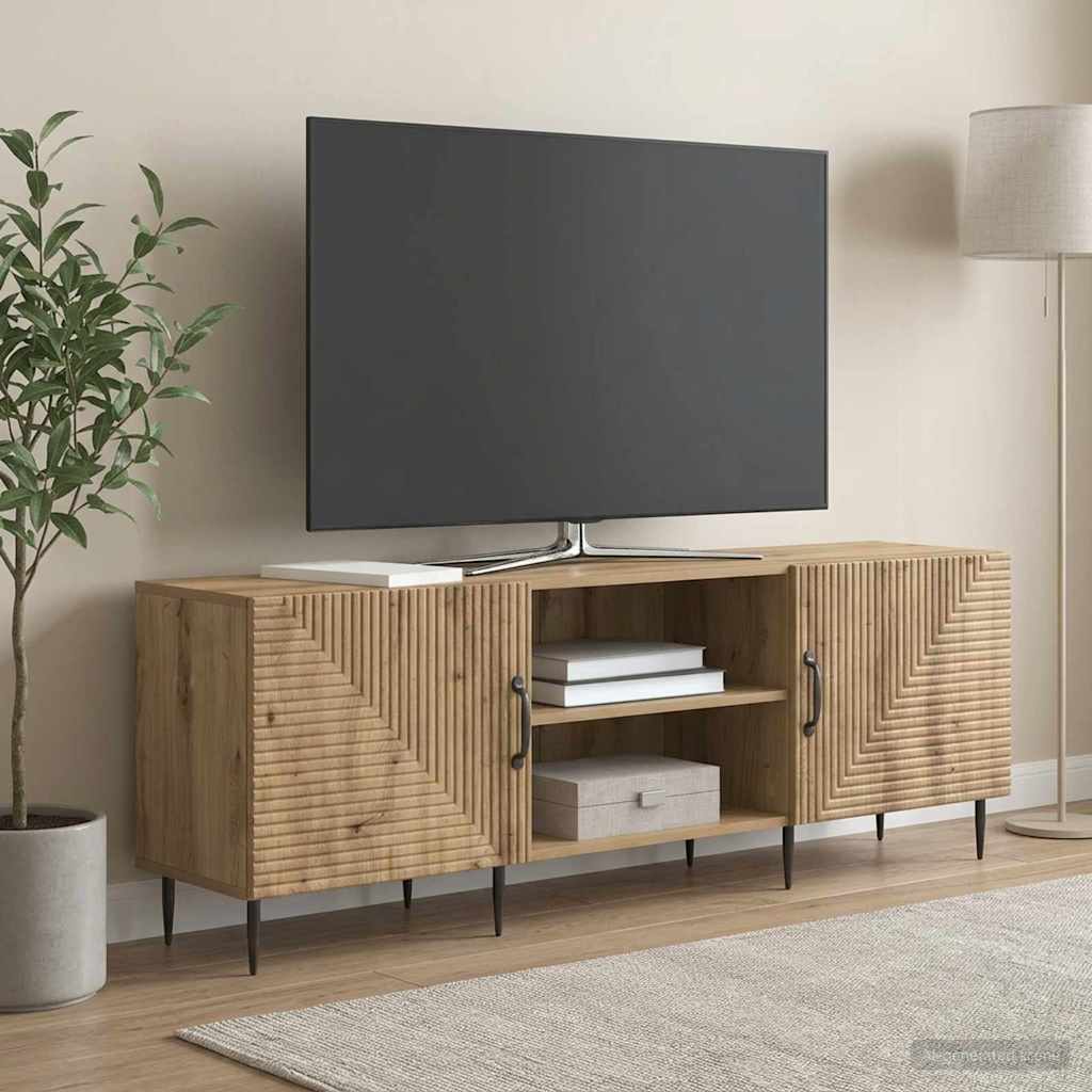 vidaXL Szafka pod telewizor 150 x 31 x 50 cm Dąb artisan