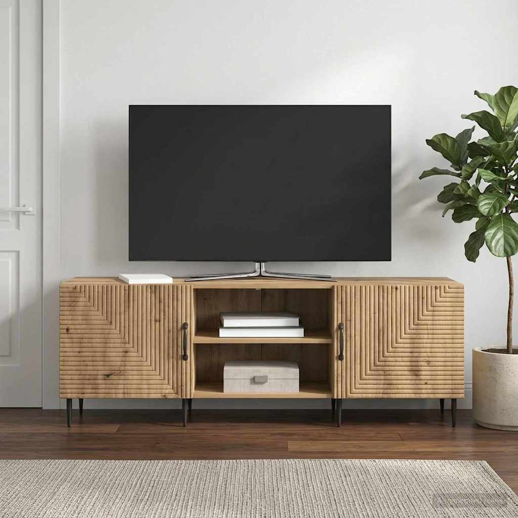 vidaXL Szafka pod telewizor 150 x 31 x 50 cm Dąb artisan