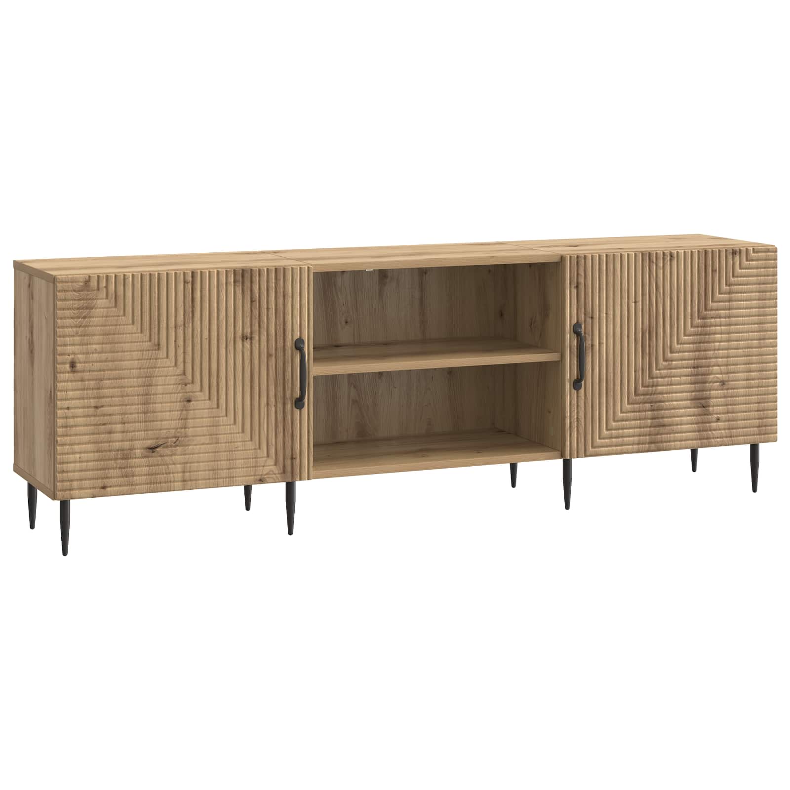 vidaXL Szafka pod telewizor Dąb artisan 150 x 31 x 50 cm