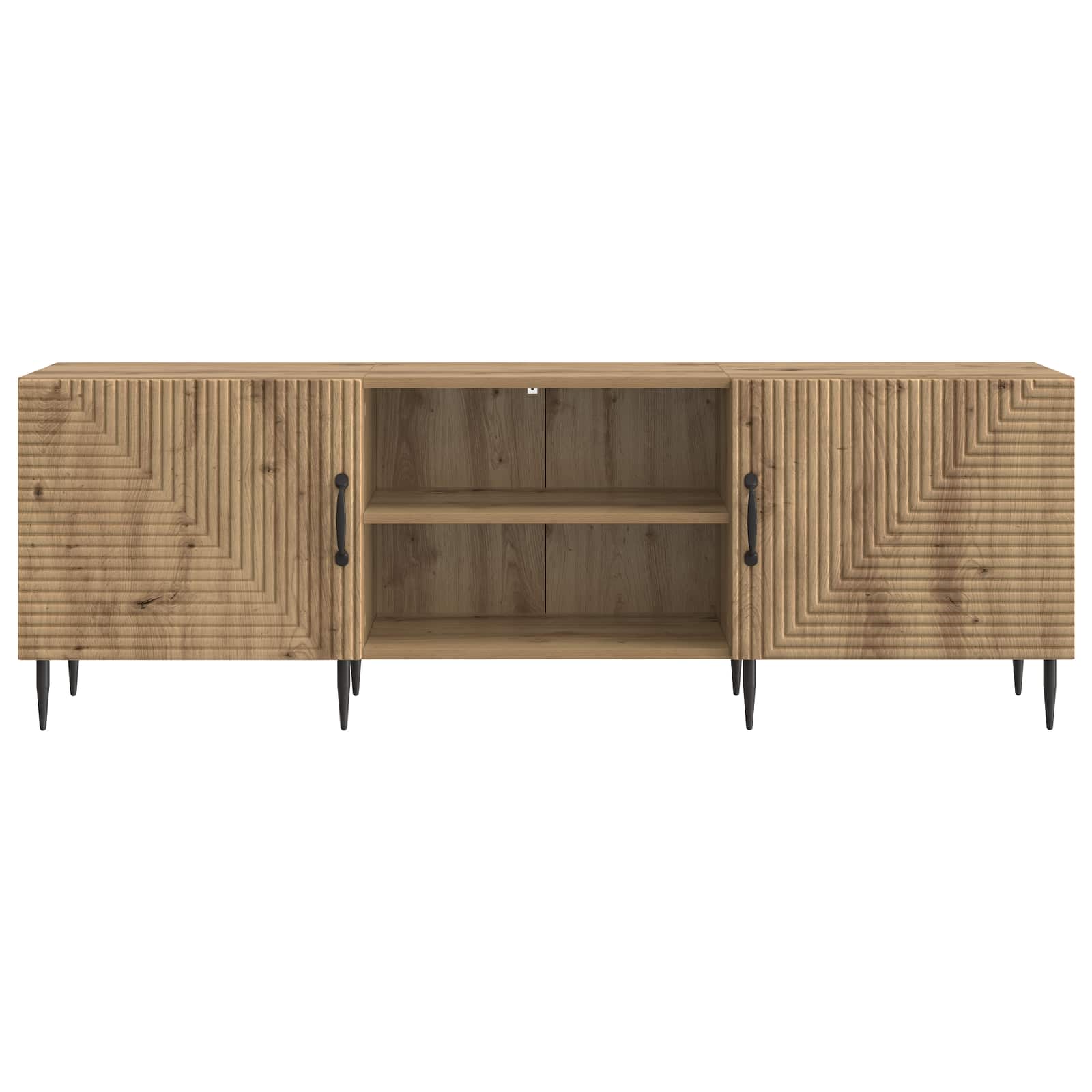 vidaXL Szafka pod telewizor Dąb artisan 150 x 31 x 50 cm