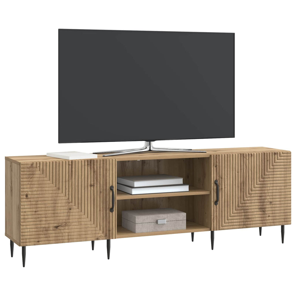 vidaXL Szafka pod telewizor Dąb artisan 150 x 31 x 50 cm