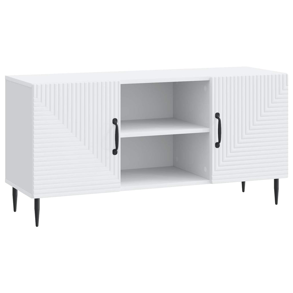 vidaXL Szafka pod telewizor Biały 102 x 34,5 x 50 cm