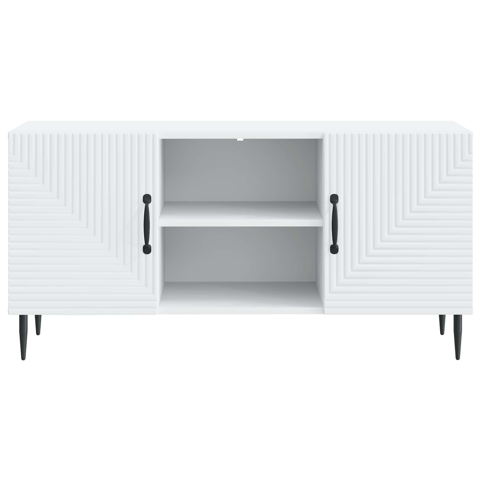 vidaXL Szafka pod telewizor Biały 102 x 34,5 x 50 cm