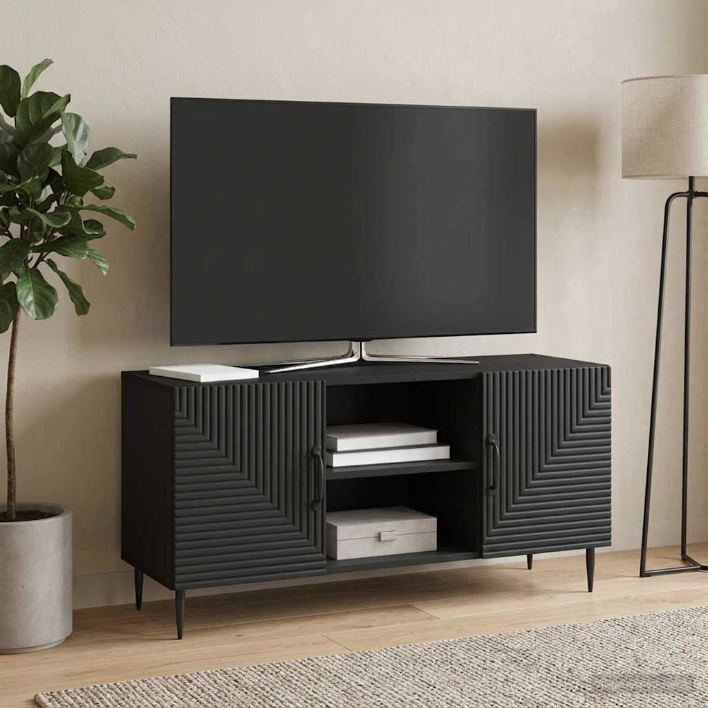 vidaXL Szafka pod telewizor Czarny 102 x 34,5 x 50 cm