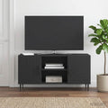 vidaXL Szafka pod telewizor Czarny 102 x 34,5 x 50 cm