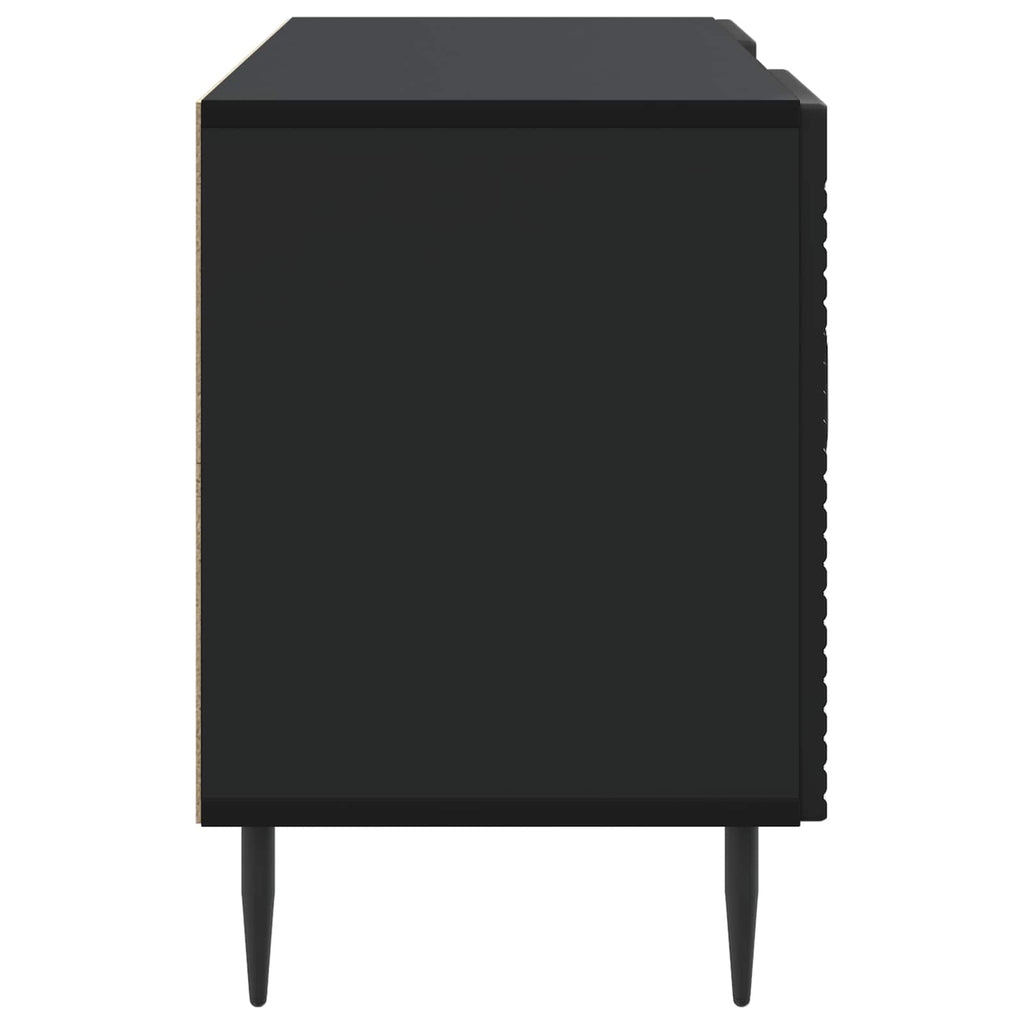 vidaXL Szafka pod telewizor Czarny 102 x 34,5 x 50 cm