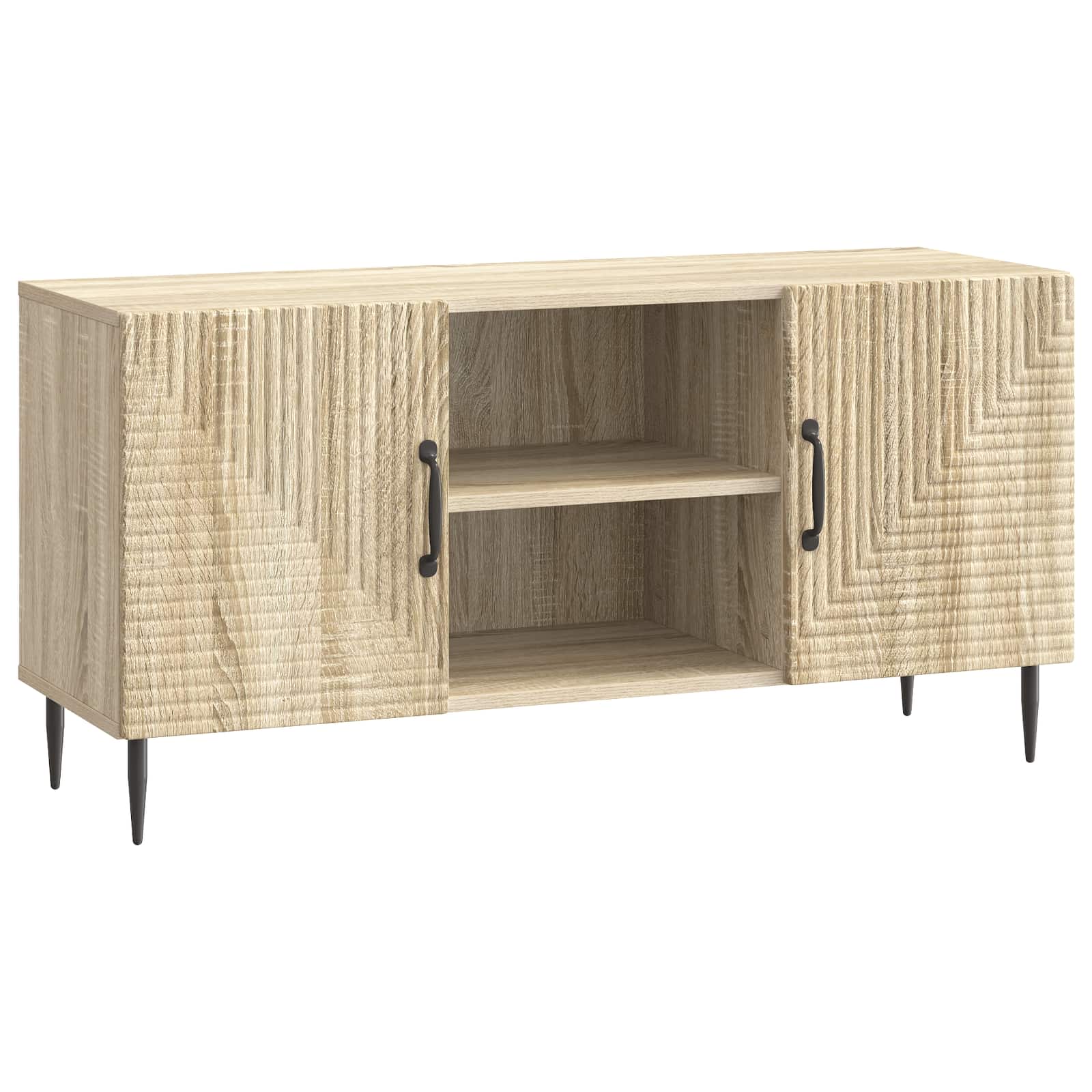 vidaXL Szafka pod telewizor dąb Sonoma 102 x 34,5 x 50 cm