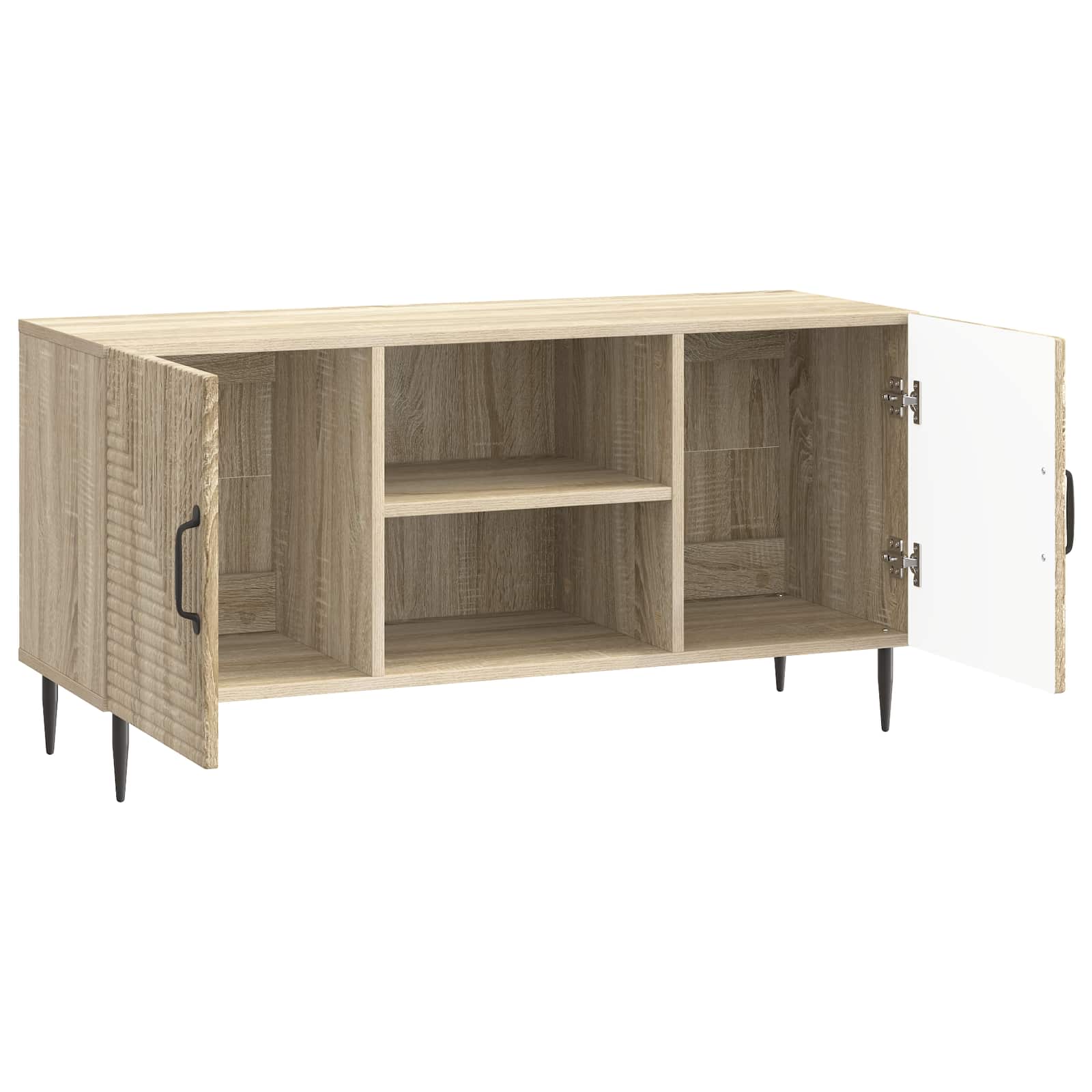 vidaXL Szafka pod telewizor dąb Sonoma 102 x 34,5 x 50 cm