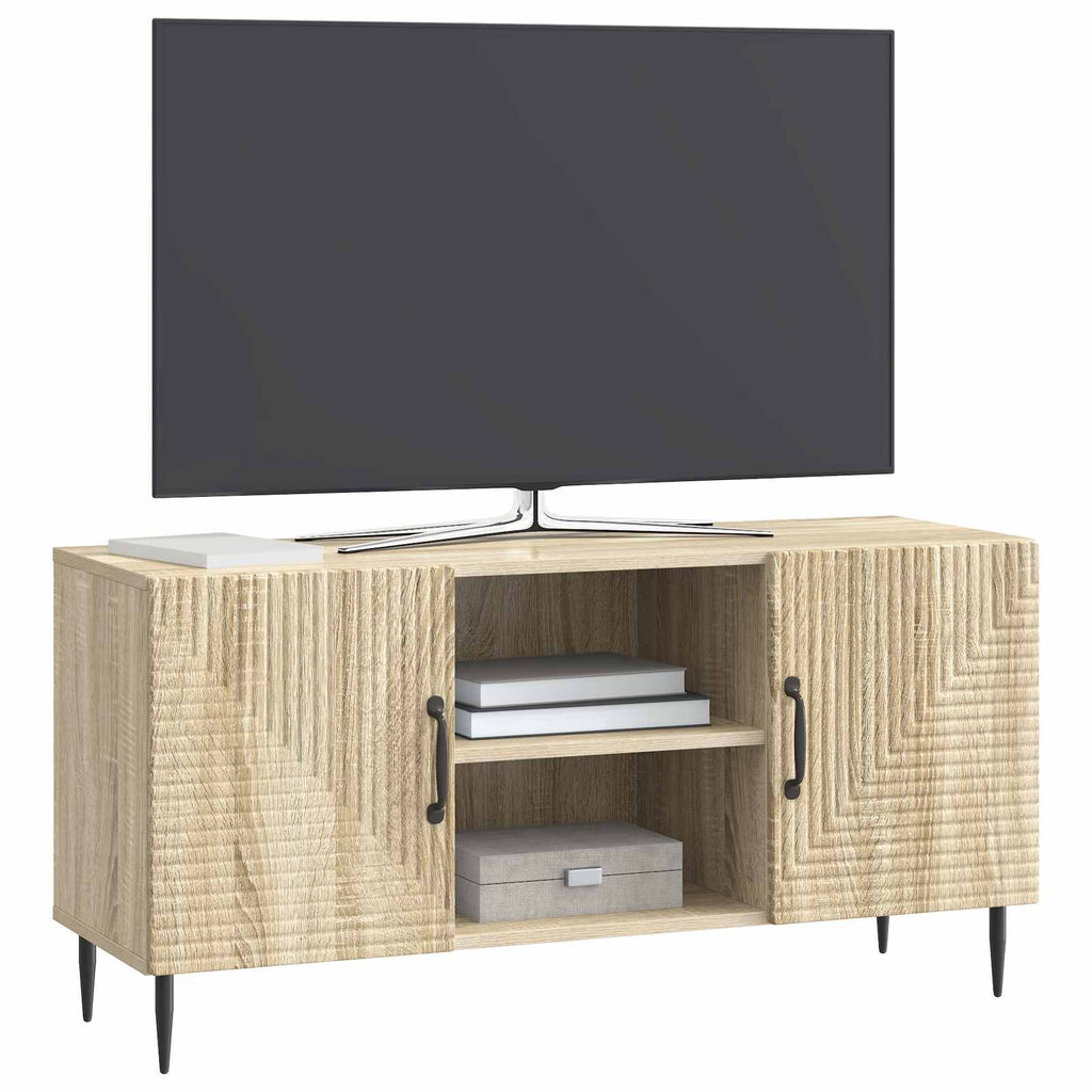 vidaXL Szafka pod telewizor dąb Sonoma 102 x 34,5 x 50 cm