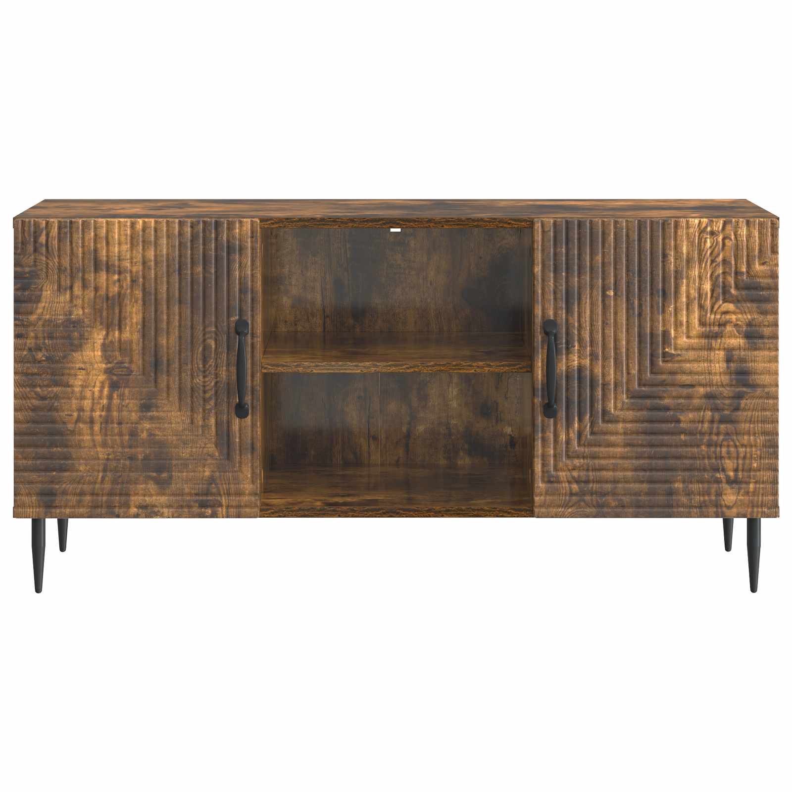 vidaXL Szafka pod telewizor Dąb wędzony 102 x 34,5 x 50 cm