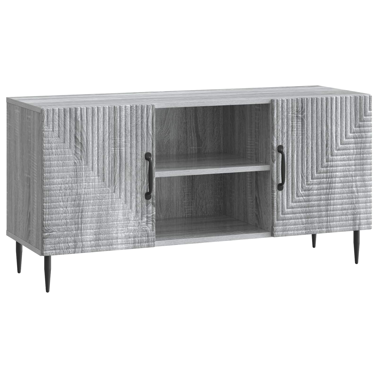 vidaXL Szafka pod telewizor Szary Sonoma 102 x 34,5 x 50 cm