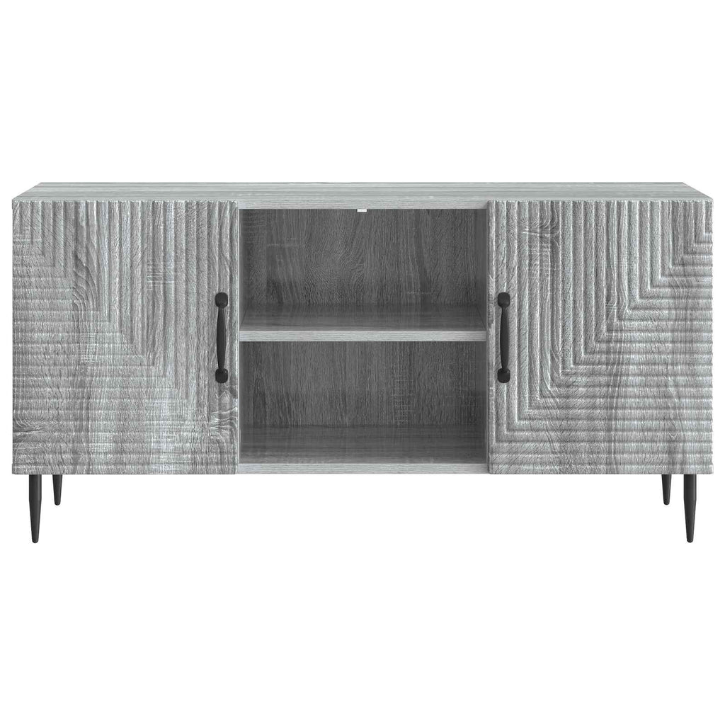 vidaXL Szafka pod telewizor Szary Sonoma 102 x 34,5 x 50 cm