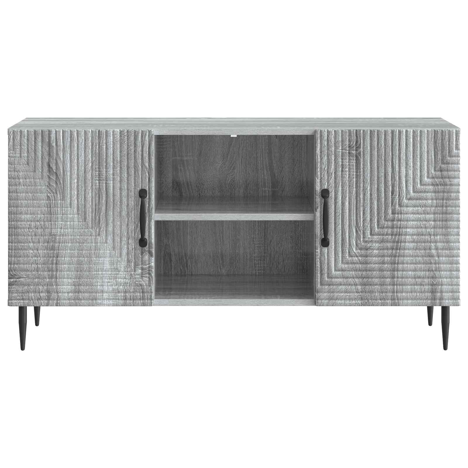 vidaXL Szafka pod telewizor Szary Sonoma 102 x 34,5 x 50 cm