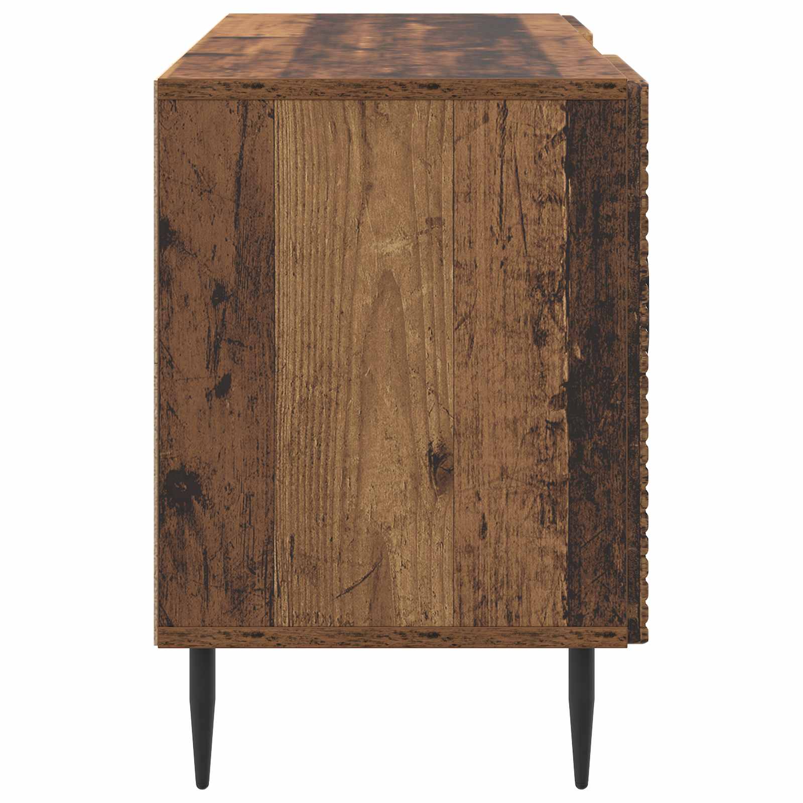 vidaXL Szafka pod telewizor Stare drewno 102 x 34,5 x 50 cm