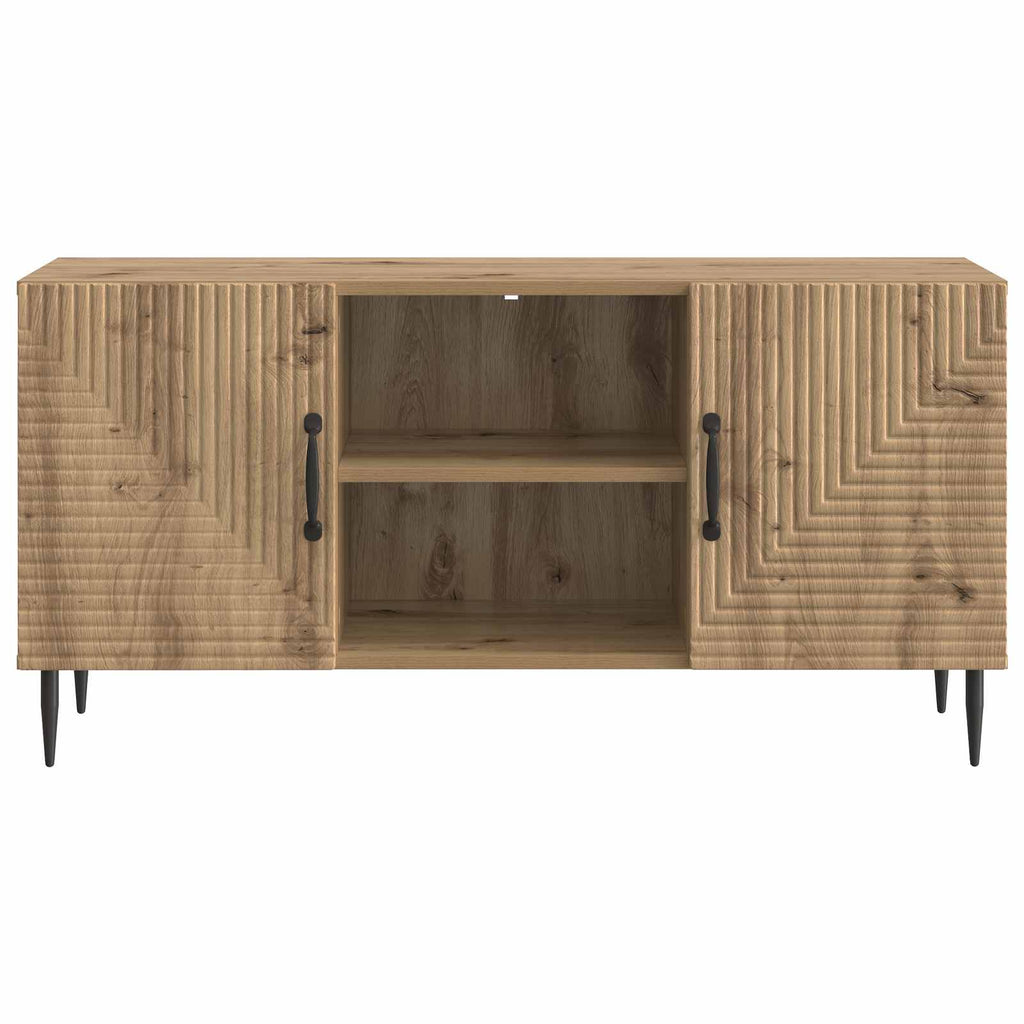 vidaXL Szafka pod telewizor Dąb artisan 102 x 34,5 x 50 cm