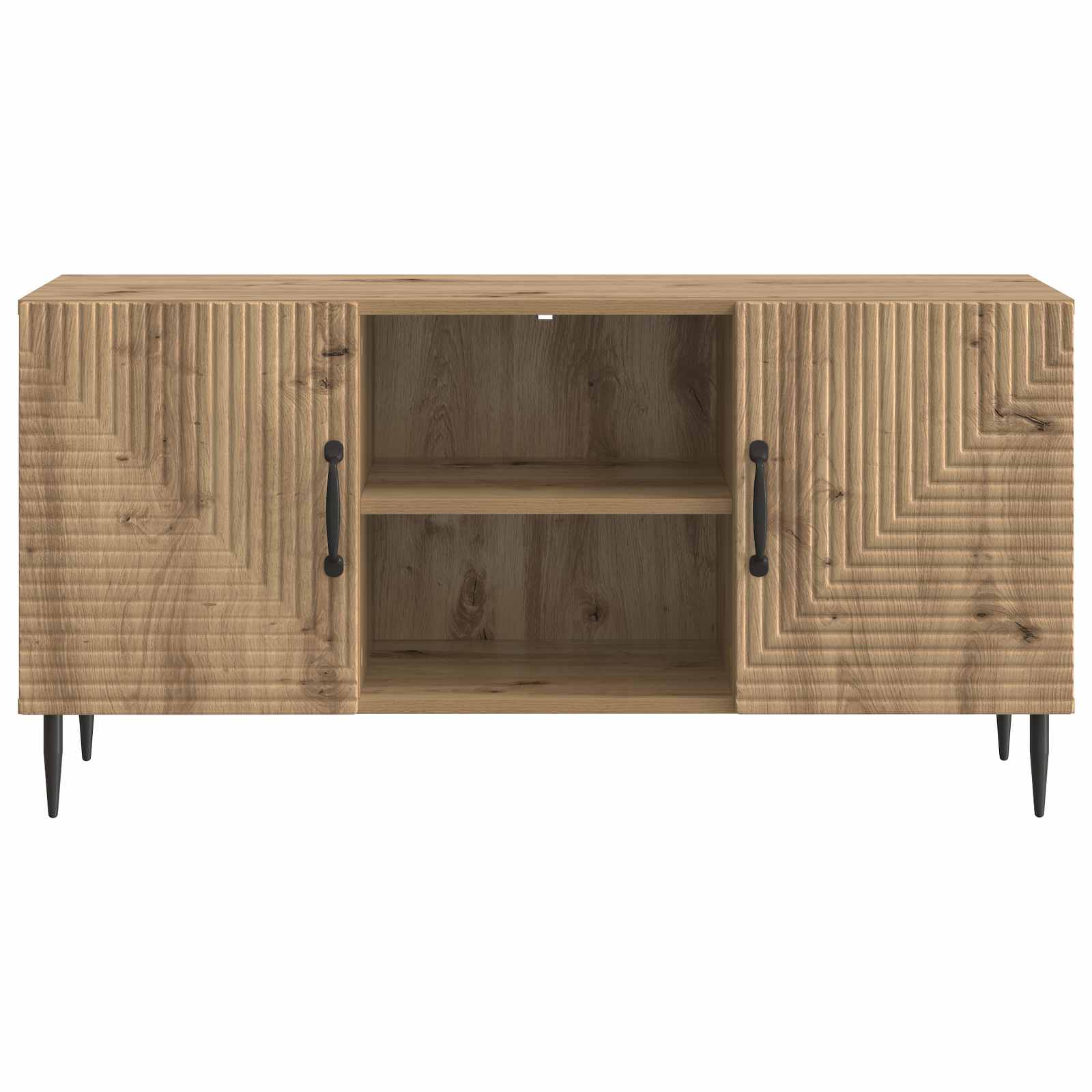 vidaXL Szafka pod telewizor Dąb artisan 102 x 34,5 x 50 cm